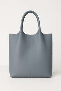 Leather Commuter Tote – Soft Structure