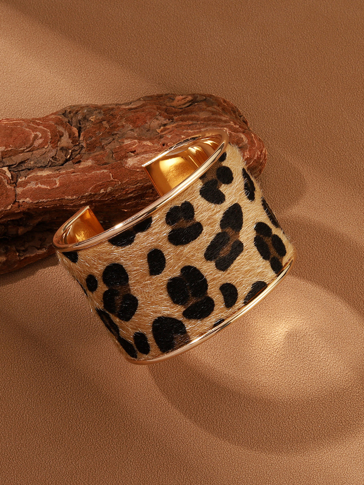 Leopard Style Open Bracelet