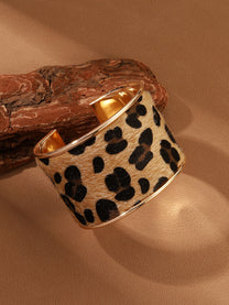 Leopard Style Open Bracelet