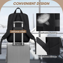 Lightweight 15.6-Inch Laptop Backpack With USB Port And Organiser Compartments