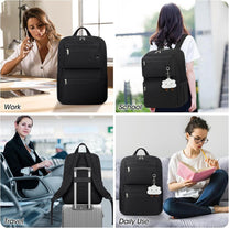 Lightweight 15.6-Inch Laptop Backpack With USB Port And Organiser Compartments