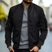 Lightweight Breathable Men&#39;s Bomber Jacket