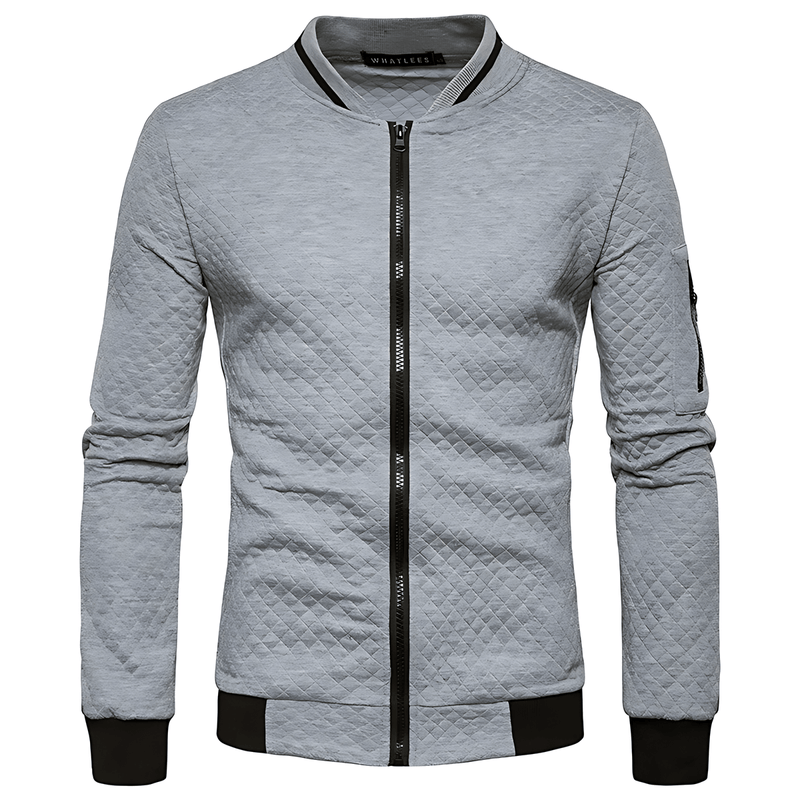 Lightweight Breathable Men&#39;s Bomber Jacket For All Seasons