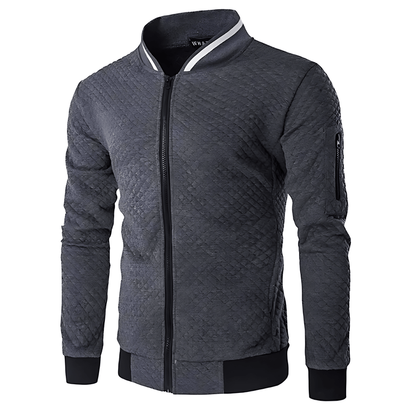 Lightweight Breathable Men&#39;s Bomber Jacket For All Seasons