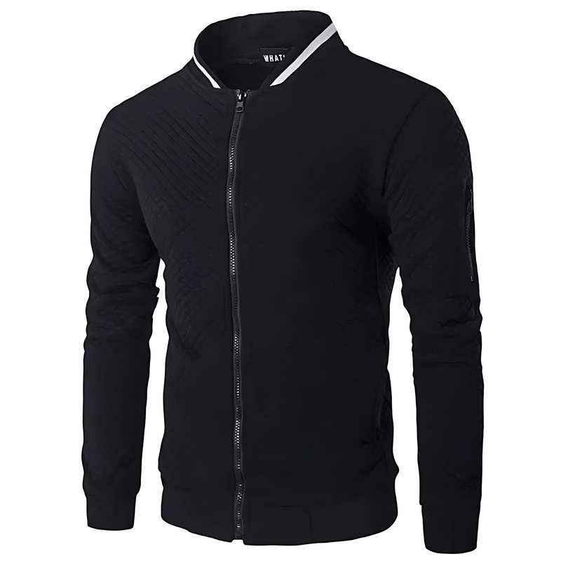 Lightweight Breathable Men&#39;s Bomber Jacket For All Seasons