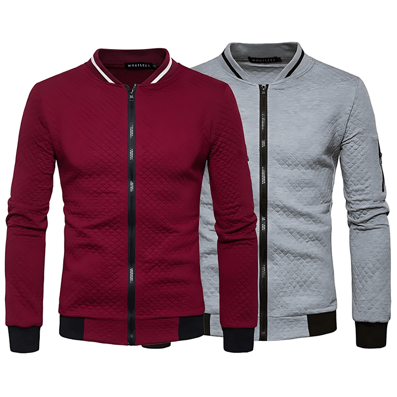 Lightweight Breathable Men&#39;s Bomber Jacket For All Seasons
