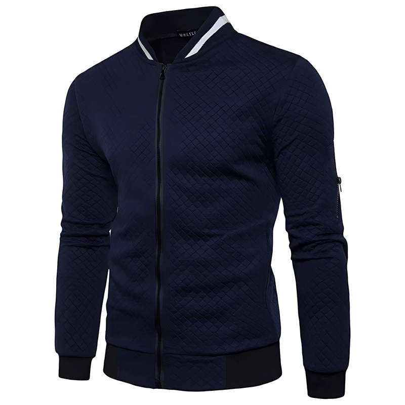 Lightweight Breathable Men&#39;s Bomber Jacket For All Seasons
