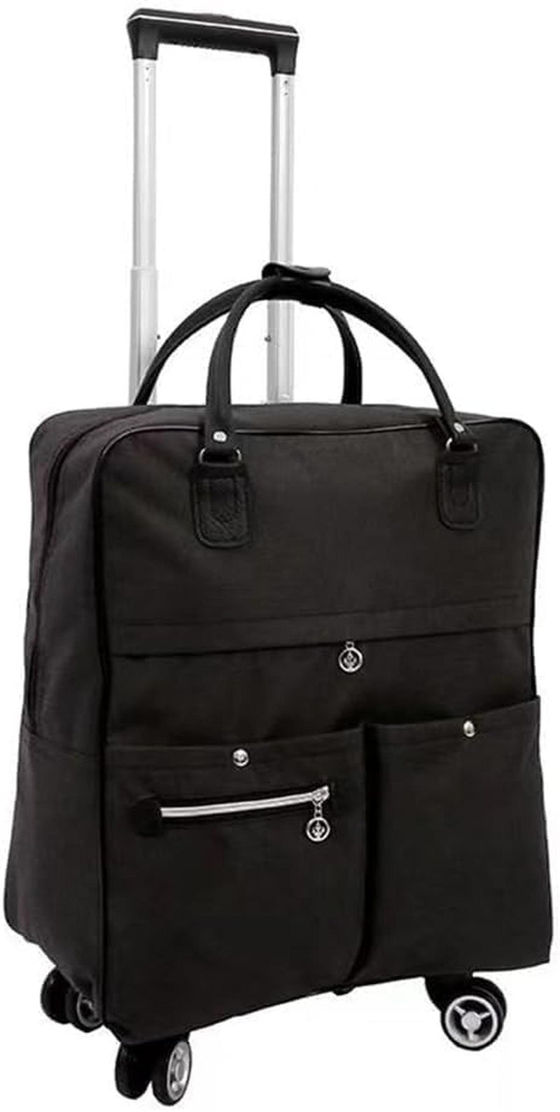 Lightweight Carry-On Luggage With Spinner Wheels And Laptop Compartment