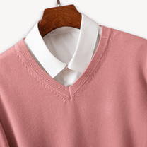 Lightweight Cashmere V-Neck Sweater For Men
