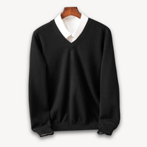 Lightweight Cashmere V-Neck Sweater For Men