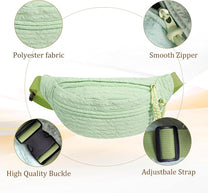 Lightweight Crossbody Bum Bag With Adjustable Strap – 1+1 Free Offer