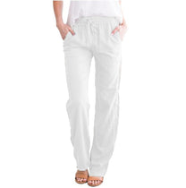 Lightweight Elastic Waist Summer Pants For Women