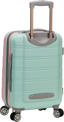 Lightweight Expandable Hard Shell Suitcase With Double Spinner Wheels