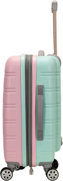 Lightweight Expandable Hard Shell Suitcase With Double Spinner Wheels