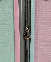 Lightweight Expandable Hard Shell Suitcase With Double Spinner Wheels