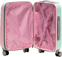 Lightweight Expandable Hard Shell Suitcase With Double Spinner Wheels