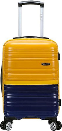 Lightweight Expandable Hard Shell Suitcase With Double Spinner Wheels