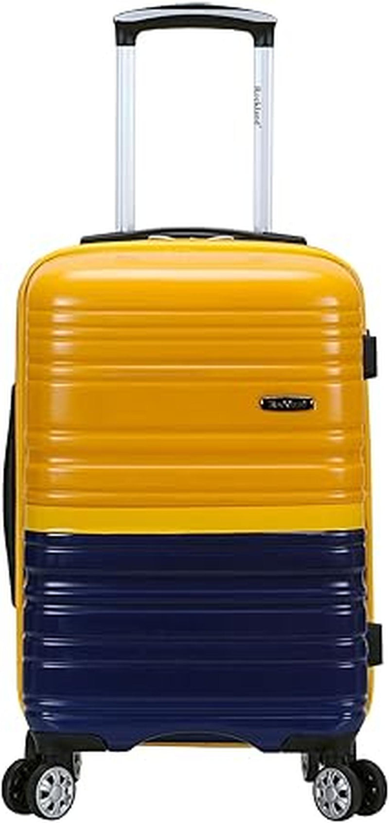 Lightweight Expandable Hard Shell Suitcase With Double Spinner Wheels