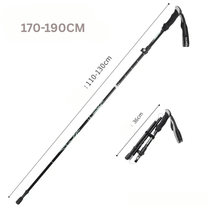 Lightweight Foldable Aluminium Walking Stick for Outdoor and Daily Use