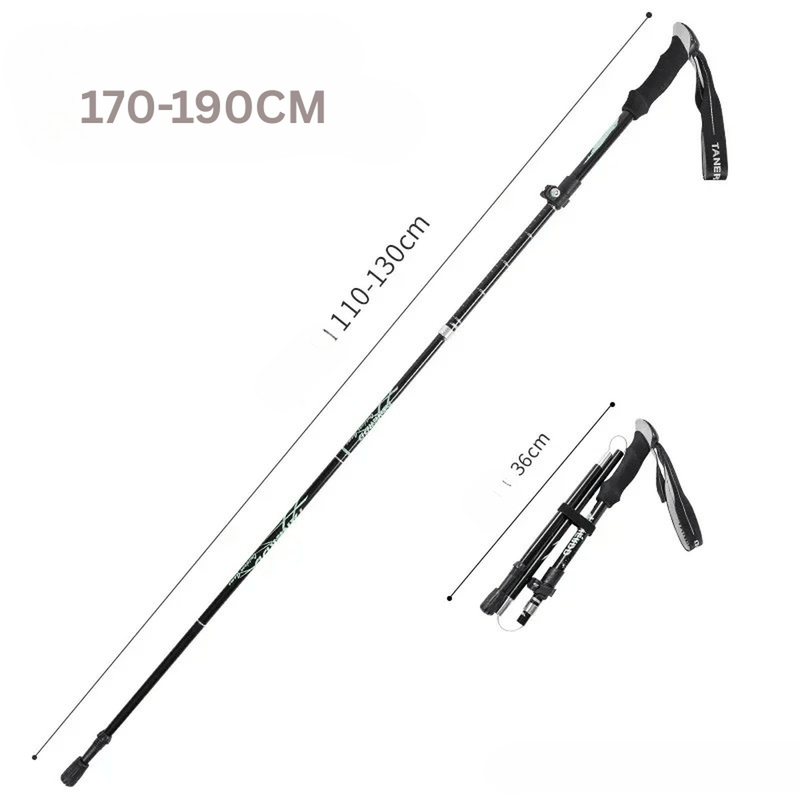 Lightweight Foldable Aluminium Walking Stick for Outdoor and Daily Use