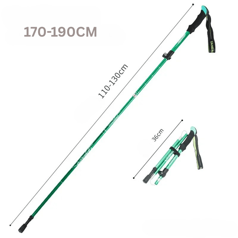Lightweight Foldable Aluminium Walking Stick for Outdoor and Daily Use