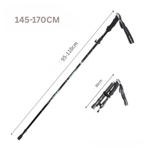 Lightweight Foldable Aluminium Walking Stick for Outdoor and Daily Use