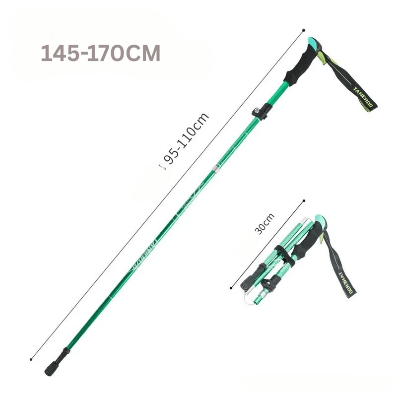 Lightweight Foldable Aluminium Walking Stick for Outdoor and Daily Use