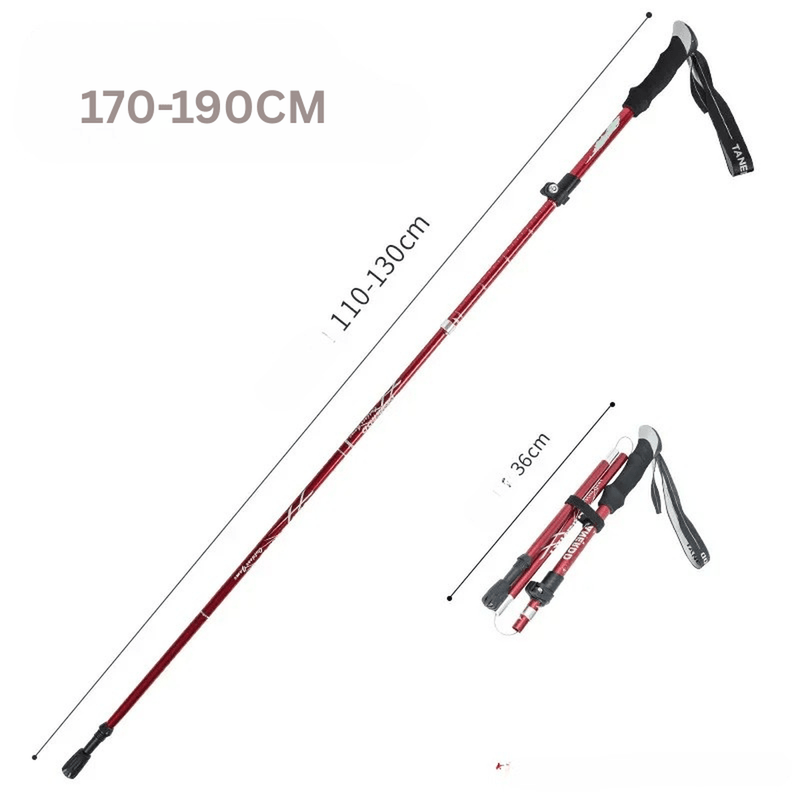 Lightweight Foldable Aluminium Walking Stick for Outdoor and Daily Use
