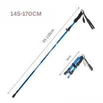 Lightweight Foldable Aluminium Walking Stick for Outdoor and Daily Use