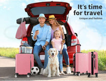 Lightweight Hard Shell Hand Luggage Suitcase With Lock And Spinner Wheels