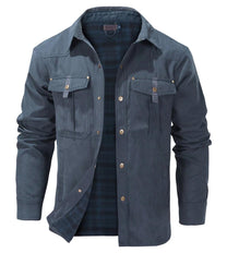 Lightweight Men&#39;s Flannel Jacket