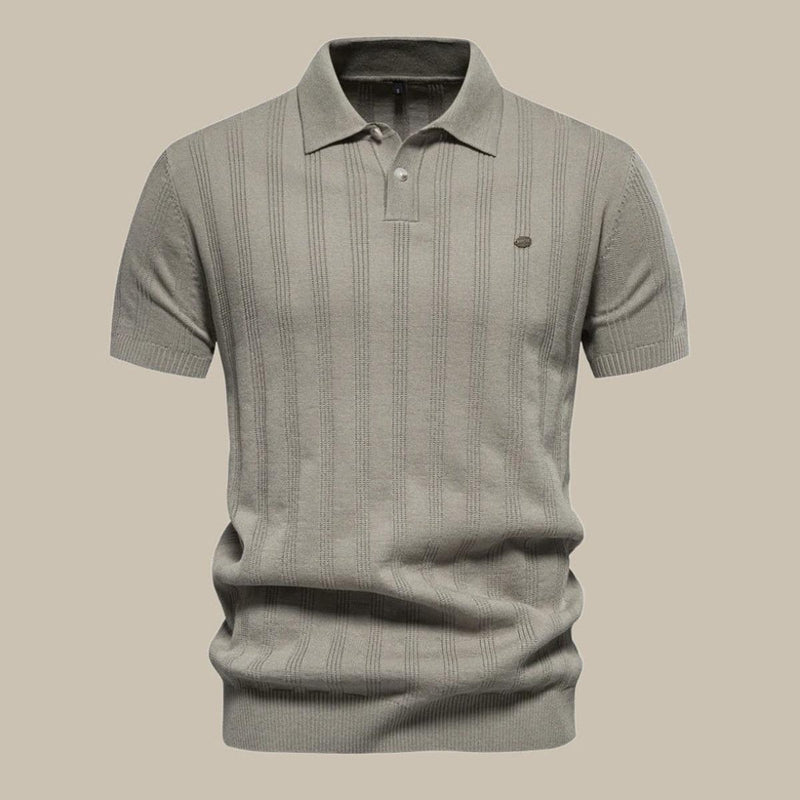 Lightweight Merino Wool Polo Shirt For Everyday Wear