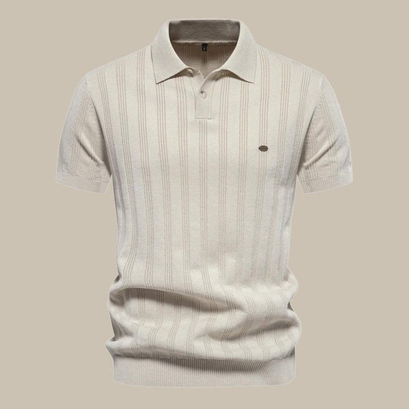 Lightweight Merino Wool Polo Shirt For Everyday Wear