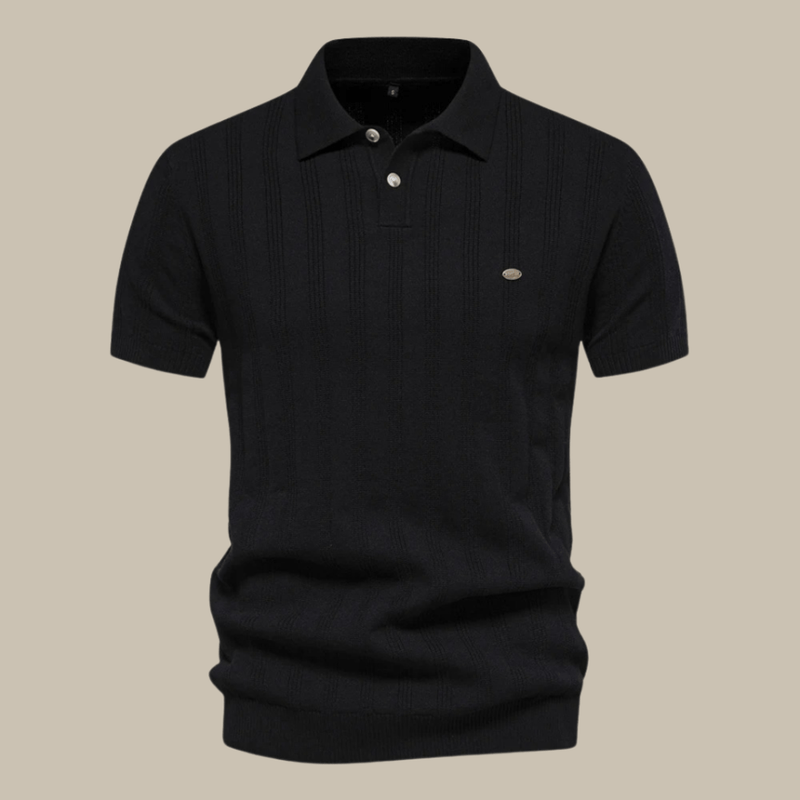 Lightweight Merino Wool Polo Shirt For Everyday Wear