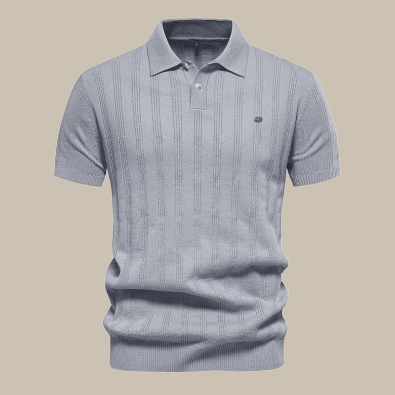 Lightweight Merino Wool Polo Shirt For Everyday Wear