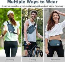Lightweight Mini Crossbody Waist Bag With Adjustable Strap - Unisex Everyday Use (1+1 Free Offer)