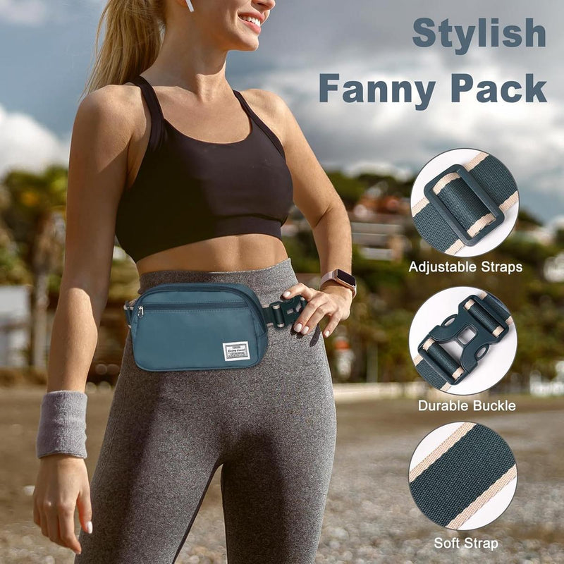 Lightweight Mini Crossbody Waist Bag With Adjustable Strap - Unisex Everyday Use (1+1 Free Offer)