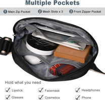 Lightweight Mini Crossbody Waist Bag With Adjustable Strap - Unisex Everyday Use (1+1 Free Offer)