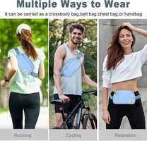 Lightweight Mini Crossbody Waist Bag With Adjustable Strap - Unisex Everyday Use (1+1 Free Offer)