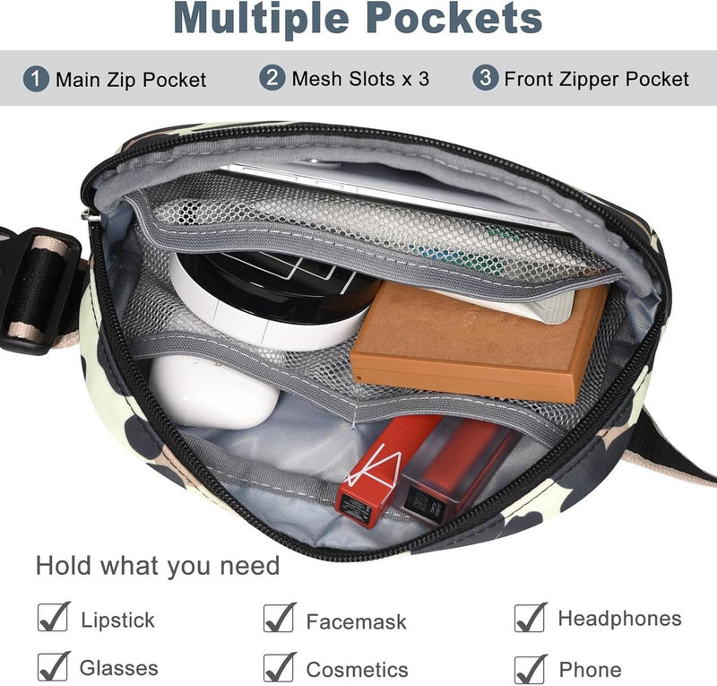 Lightweight Mini Crossbody Waist Bag With Adjustable Strap - Unisex Everyday Use (1+1 Free Offer)