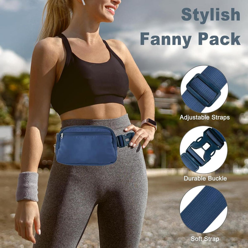 Lightweight Mini Crossbody Waist Bag With Adjustable Strap - Unisex Everyday Use (1+1 Free Offer)