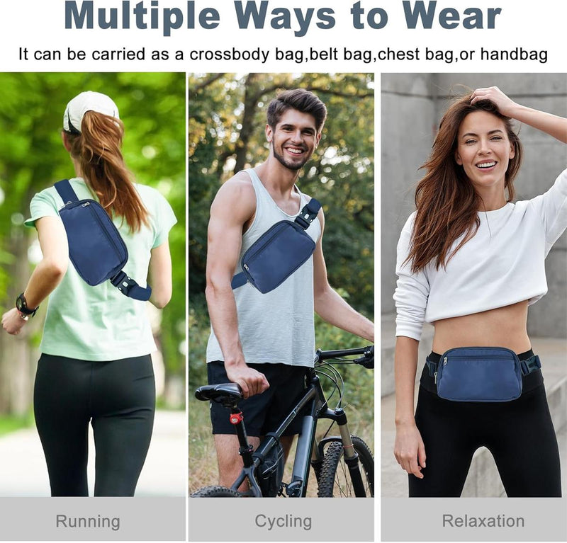 Lightweight Mini Crossbody Waist Bag With Adjustable Strap - Unisex Everyday Use (1+1 Free Offer)