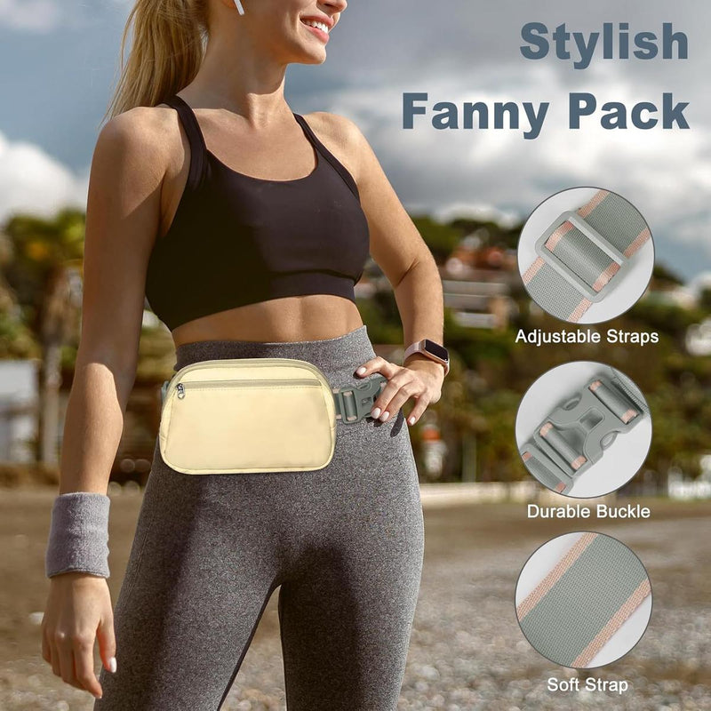 Lightweight Mini Crossbody Waist Bag With Adjustable Strap - Unisex Everyday Use (1+1 Free Offer)
