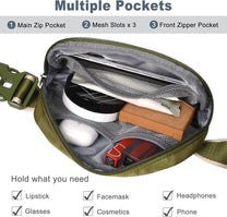Lightweight Mini Crossbody Waist Bag With Adjustable Strap - Unisex Everyday Use (1+1 Free Offer)