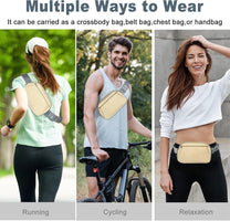 Lightweight Mini Crossbody Waist Bag With Adjustable Strap - Unisex Everyday Use (1+1 Free Offer)