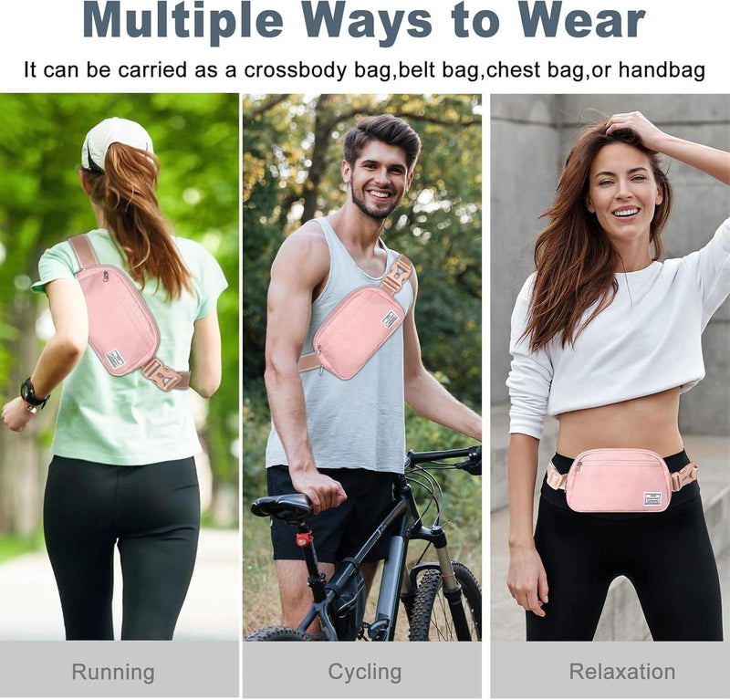 Lightweight Mini Crossbody Waist Bag With Adjustable Strap - Unisex Everyday Use (1+1 Free Offer)