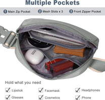 Lightweight Mini Crossbody Waist Bag With Adjustable Strap - Unisex Everyday Use (1+1 Free Offer)