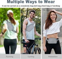 Lightweight Mini Crossbody Waist Bag With Adjustable Strap - Unisex Everyday Use (1+1 Free Offer)