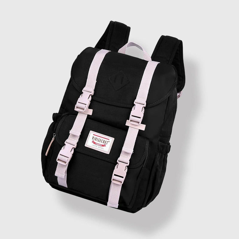 Lightweight Multi-Compartment Rucksack - Water-Resistant 20-35L Capacity