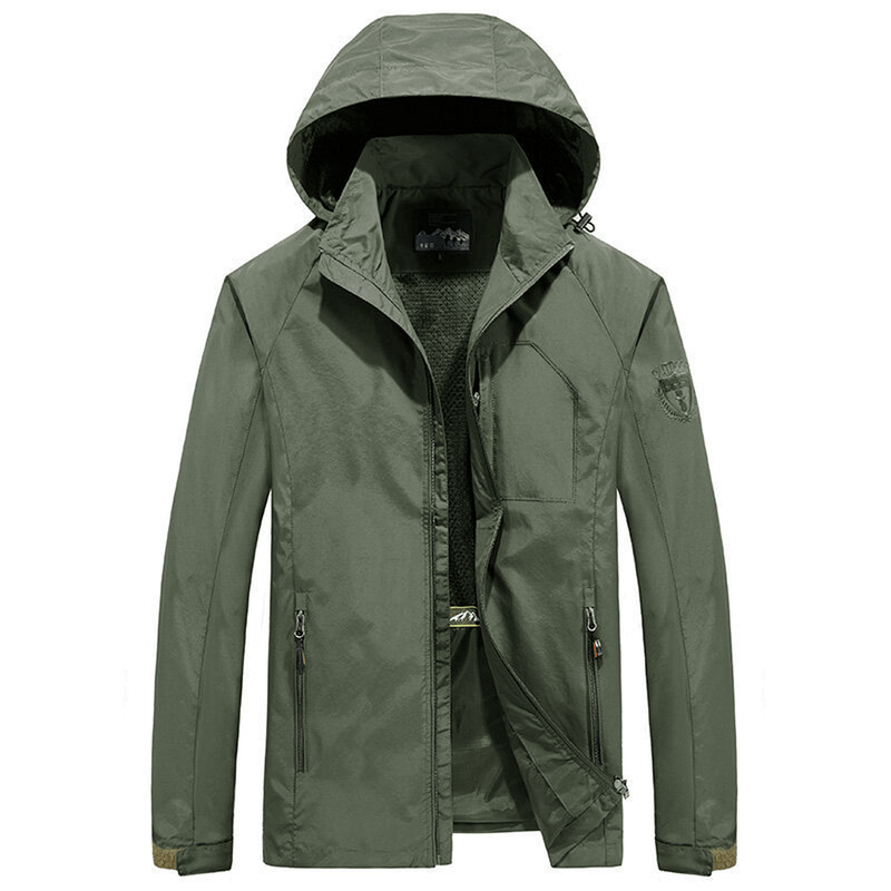 Lightweight Quick-Dry Hooded Outdoor Jacket